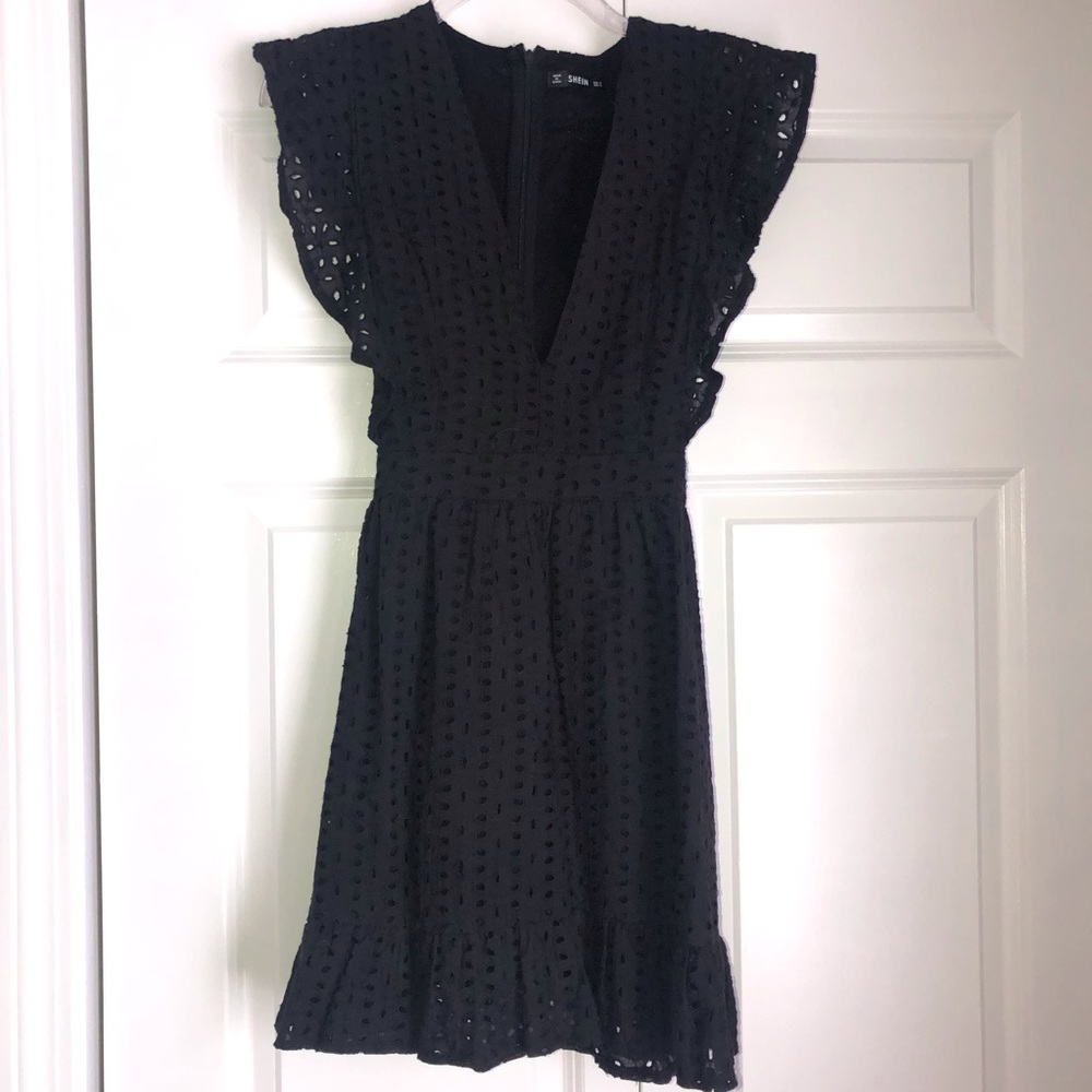 SHEIN Black Dress